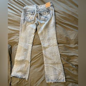 Y2K original Amethyst Jeans - low rise flare jeans - juniors size 11